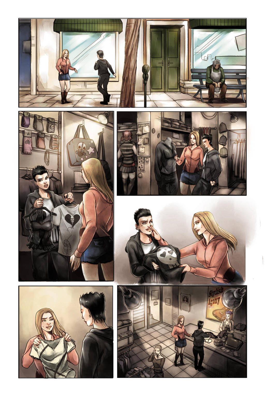 The Deathlings - Issue 1 p. 9 by IanStruckhoff