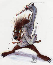 Psycho Weasel Is Psycho by Phraggle