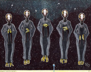 Force Priestesses by Phraggle