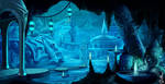 Blue dream of forgotten city by DavinArfel