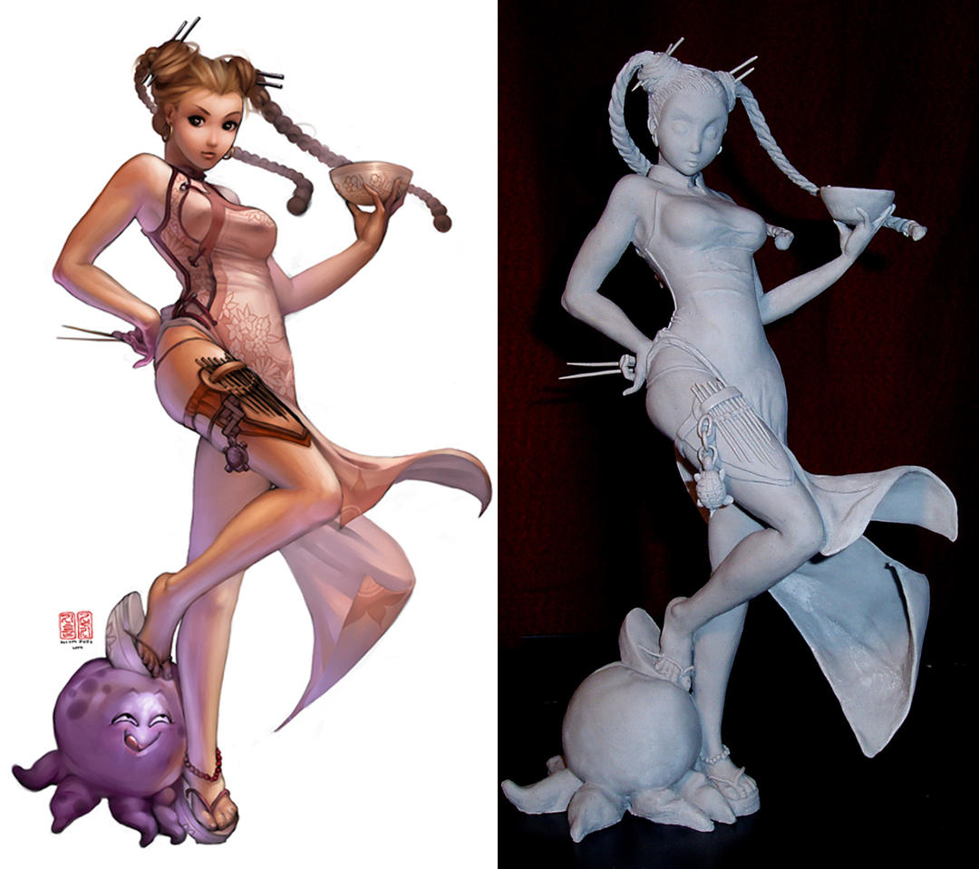 HashiHimeMaquette by MumboJumbo