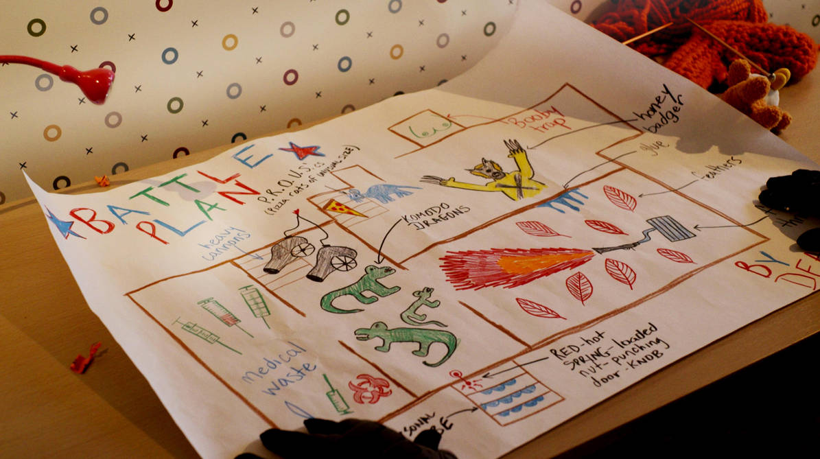 Deadpool Battle Plan by Heidi
