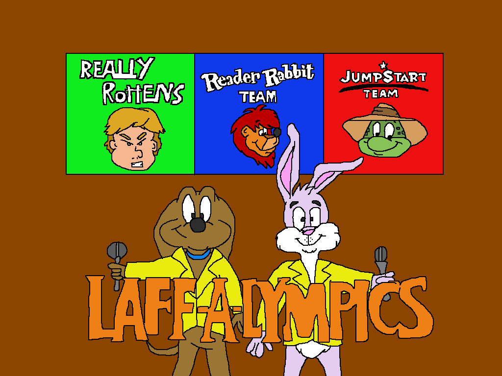  Reader  Rabbit s  and Frankie s Laff A Lympics by 