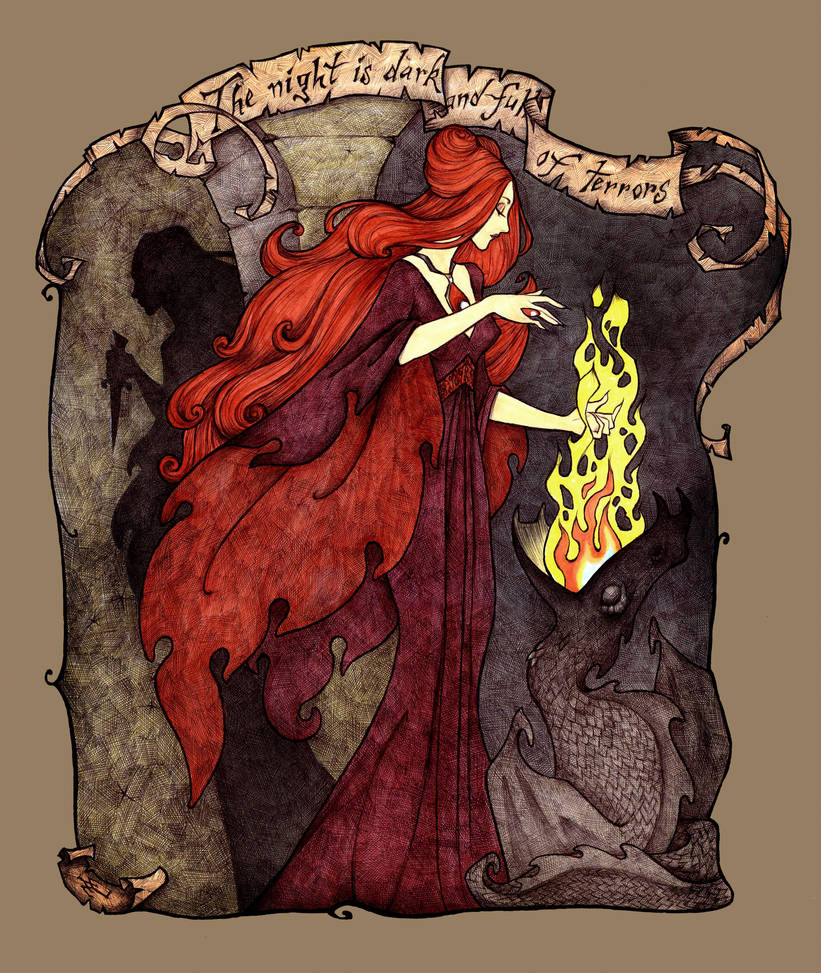 The Red Woman II by Noxfae
