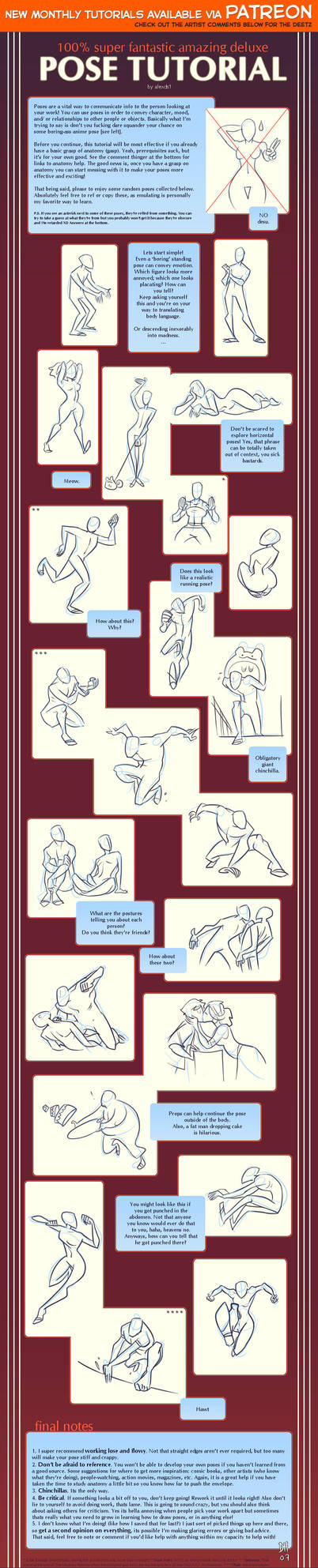 Pose tutorial by shingworks