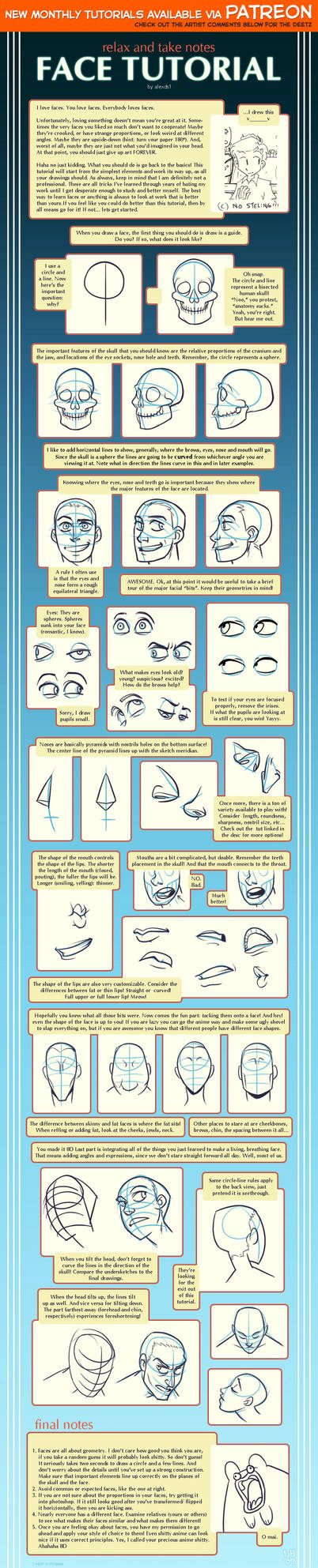 Face Tutorial by shingworks