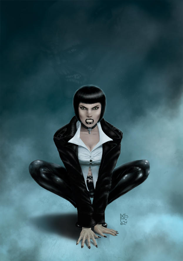 Angelique: Digital Painting by markg