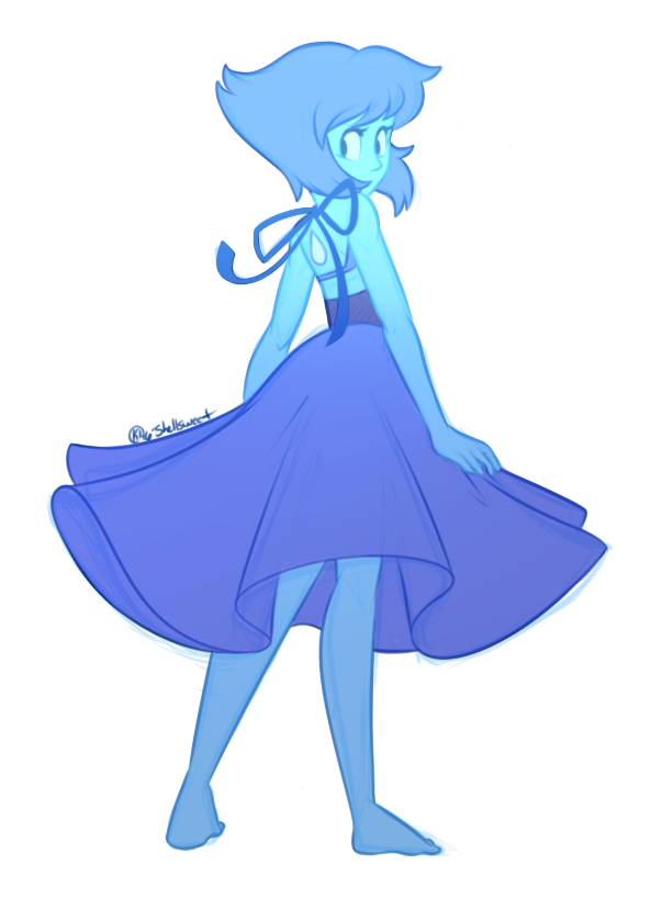 “Lapis Lazuli, you fled into the bottom of the sea~, Lapis Lazuli, you were so mad, but then you came around to me~!”