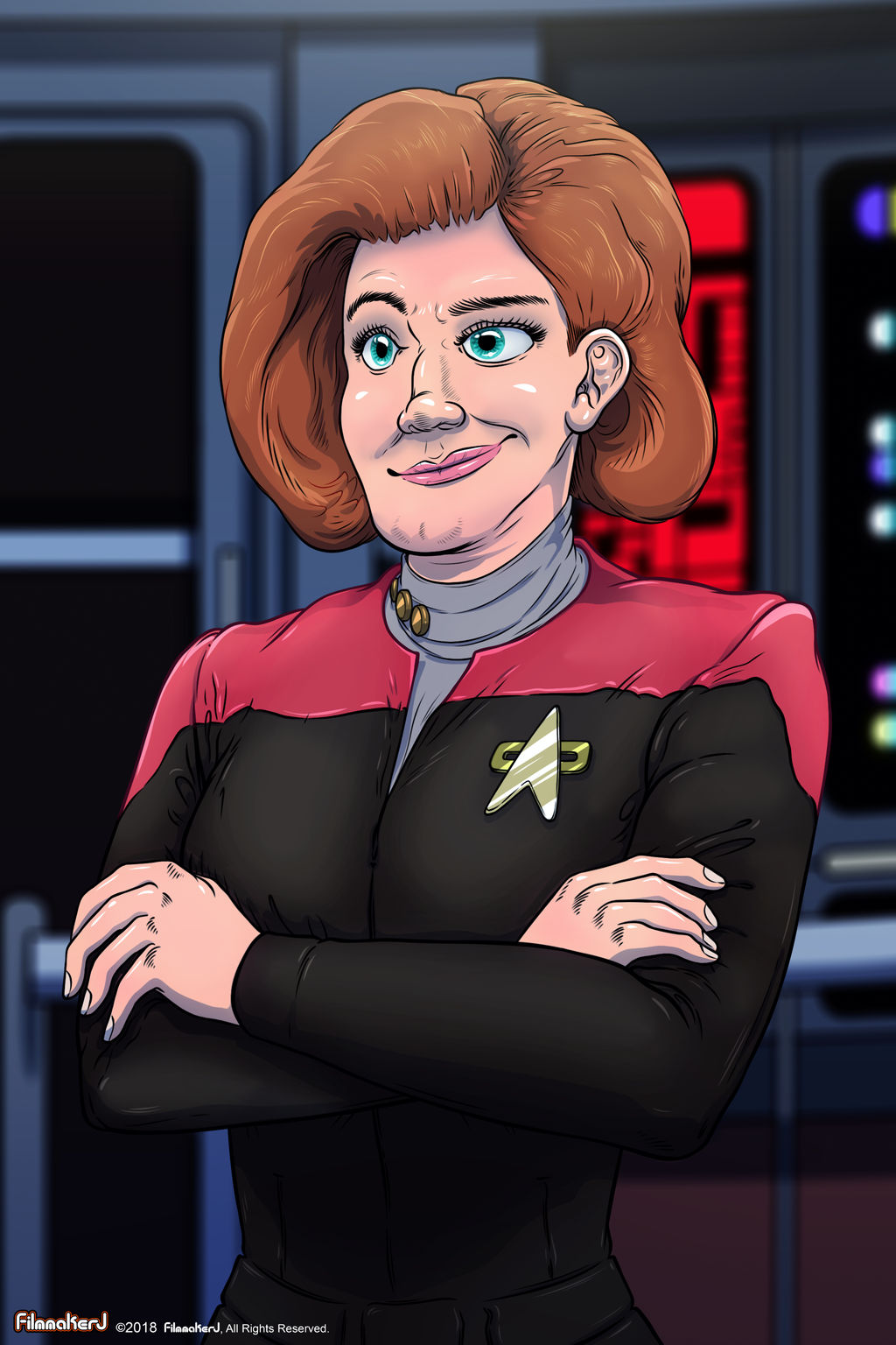 Captain Janeway - A Personal Hero by FilmmakerJ