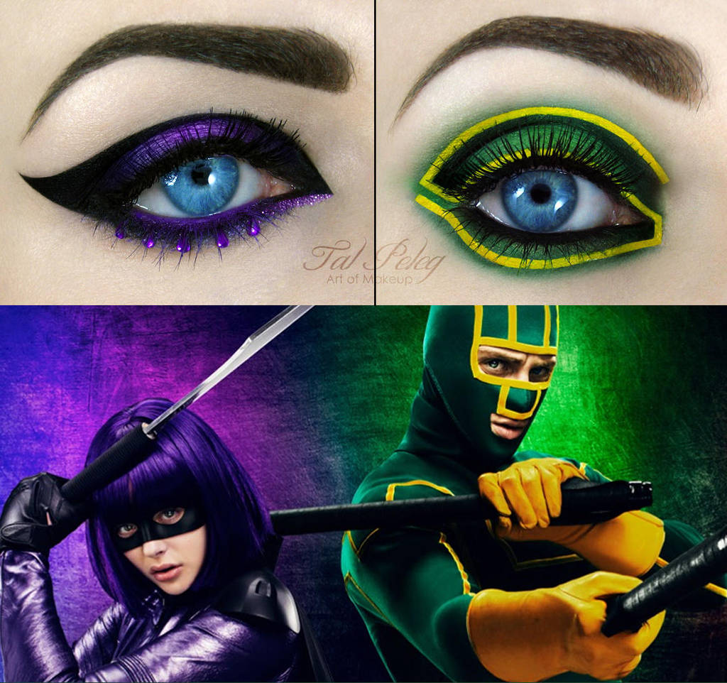 Kick-ass makeup! by scarlet-moon1