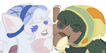 Delphi And Gillian Icons by VintageOddity
