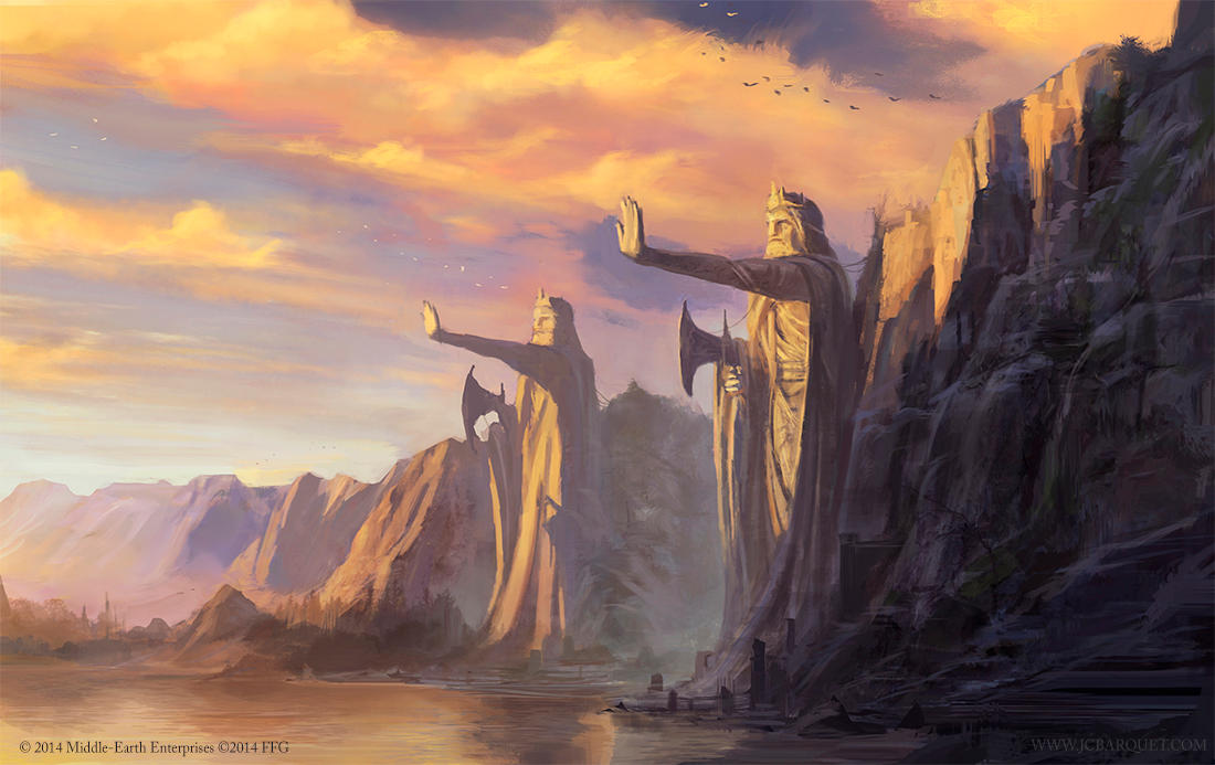 The Argonath Lord of the Rings TCG by jcbarquet on DeviantArt