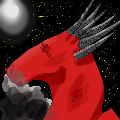My First Successful Angry Dragon On Digital Art By
