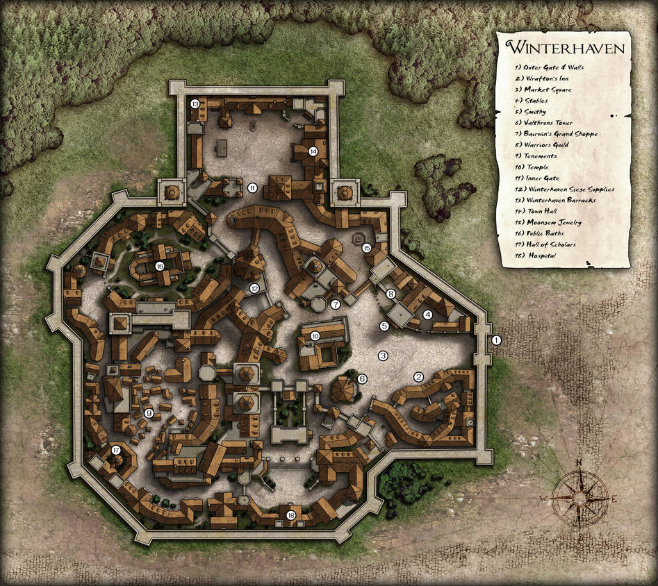Winterhaven Map (revised) by dasomerville
