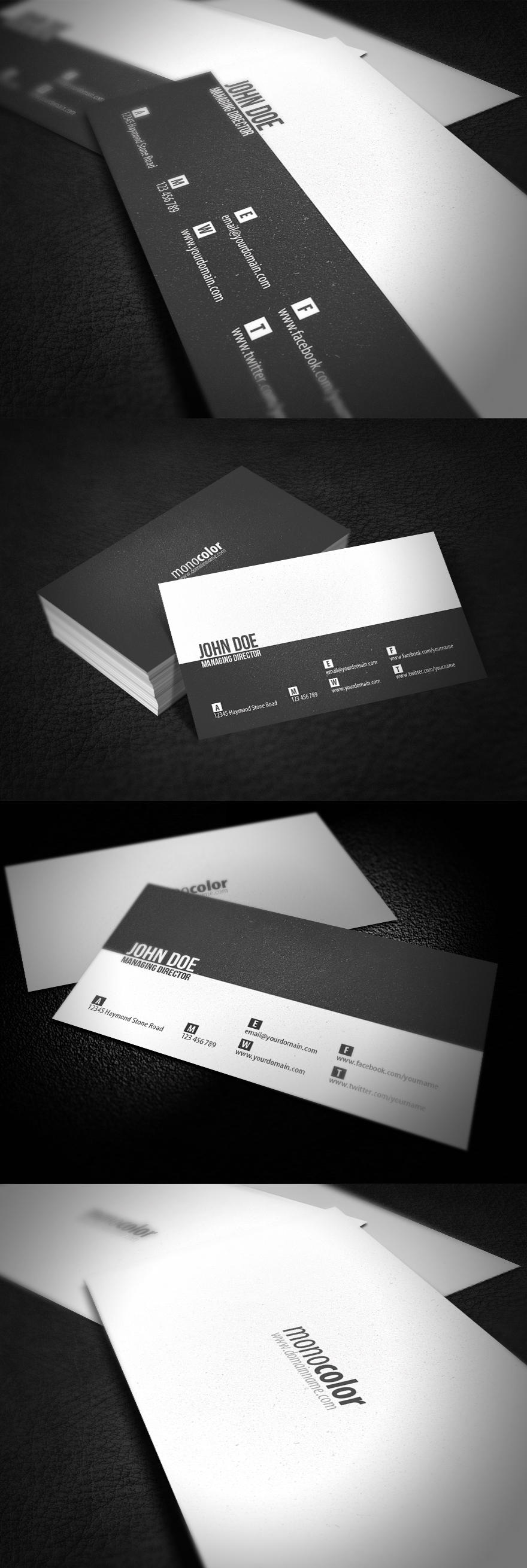 Minimal Business Card by glenngoh