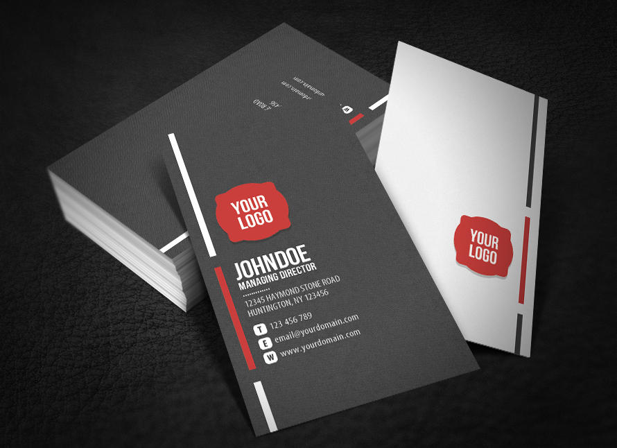 Neat Corporate Business Card by glenngoh