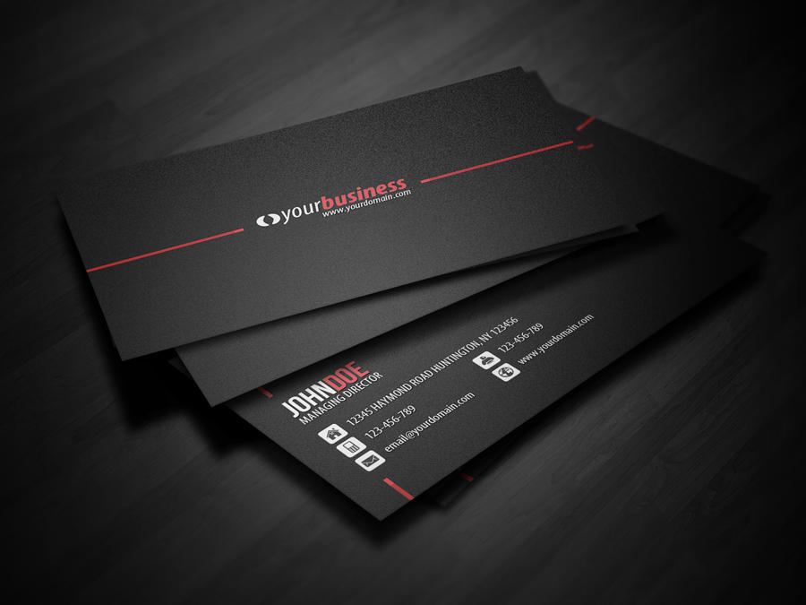 Line Corporate Business Card by glenngoh