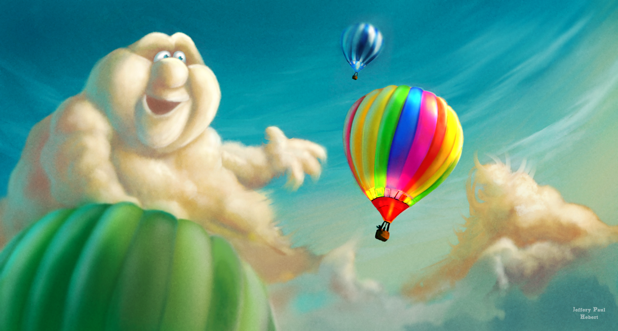 WELCOME TO THE CLOUDS! by ArtofJefferyHebert