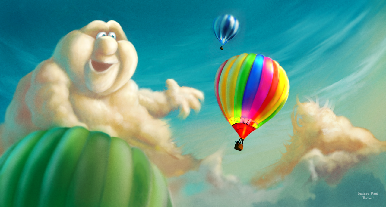 WELCOME TO THE CLOUDS! by ArtofJefferyHebert
