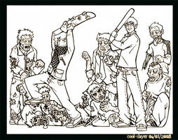 Zombies...of the Dead by cool-slayer
