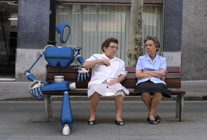Esperando el Bus by sambu