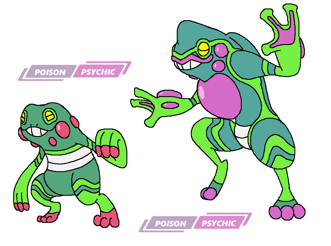 Croagunk line regional variant by JWNutz