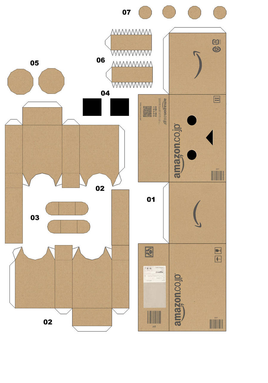 Danbo Papercraft A by yuiiwae