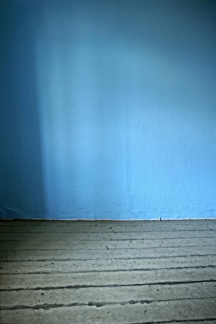 blue room with shadows by stocksbyannaforyou