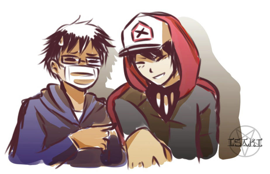 lol shen x zed highschool au by isaki von harrowing on deviantart