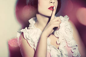 Silence please by milkyyy