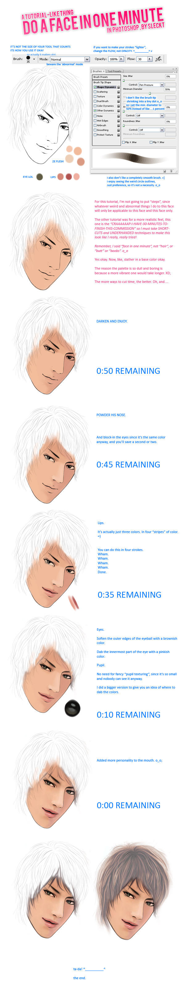 Minute Coloring Skin Tutorial by sleckt