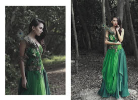 Green with Maria Aya II by aditdadit