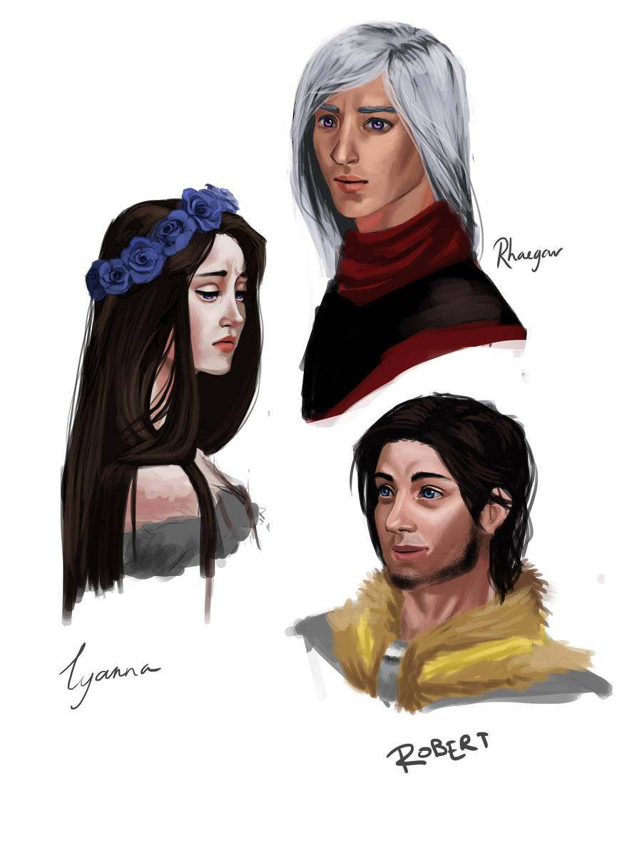 ASOIAF - Lyanna, Rhaegar, Robert by Krissy-Vee