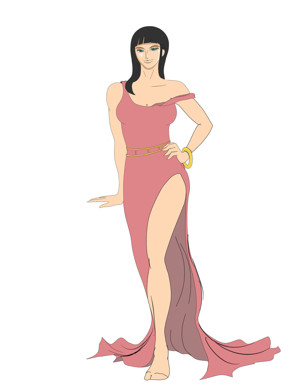 The Lovely Nico Robin part iv b by geneforson