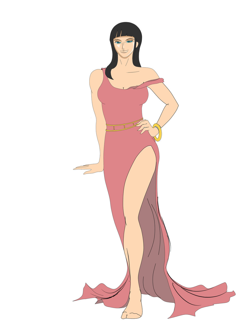 The Lovely Nico Robin part iv c by geneforson