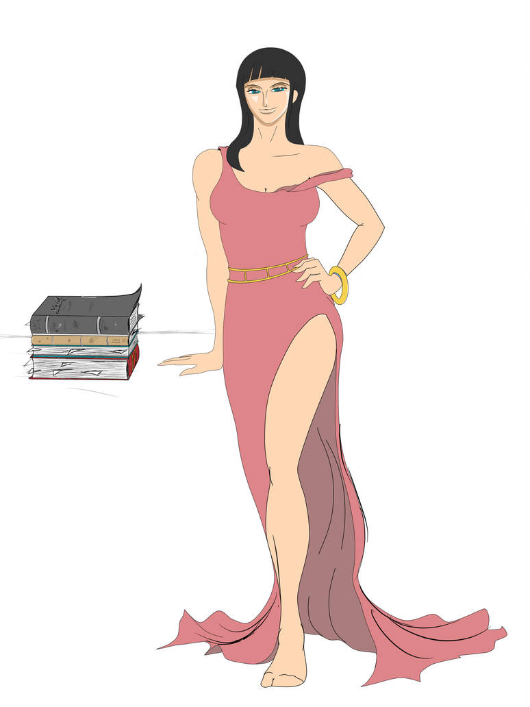 The Lovely Nico Robin part iv d by geneforson