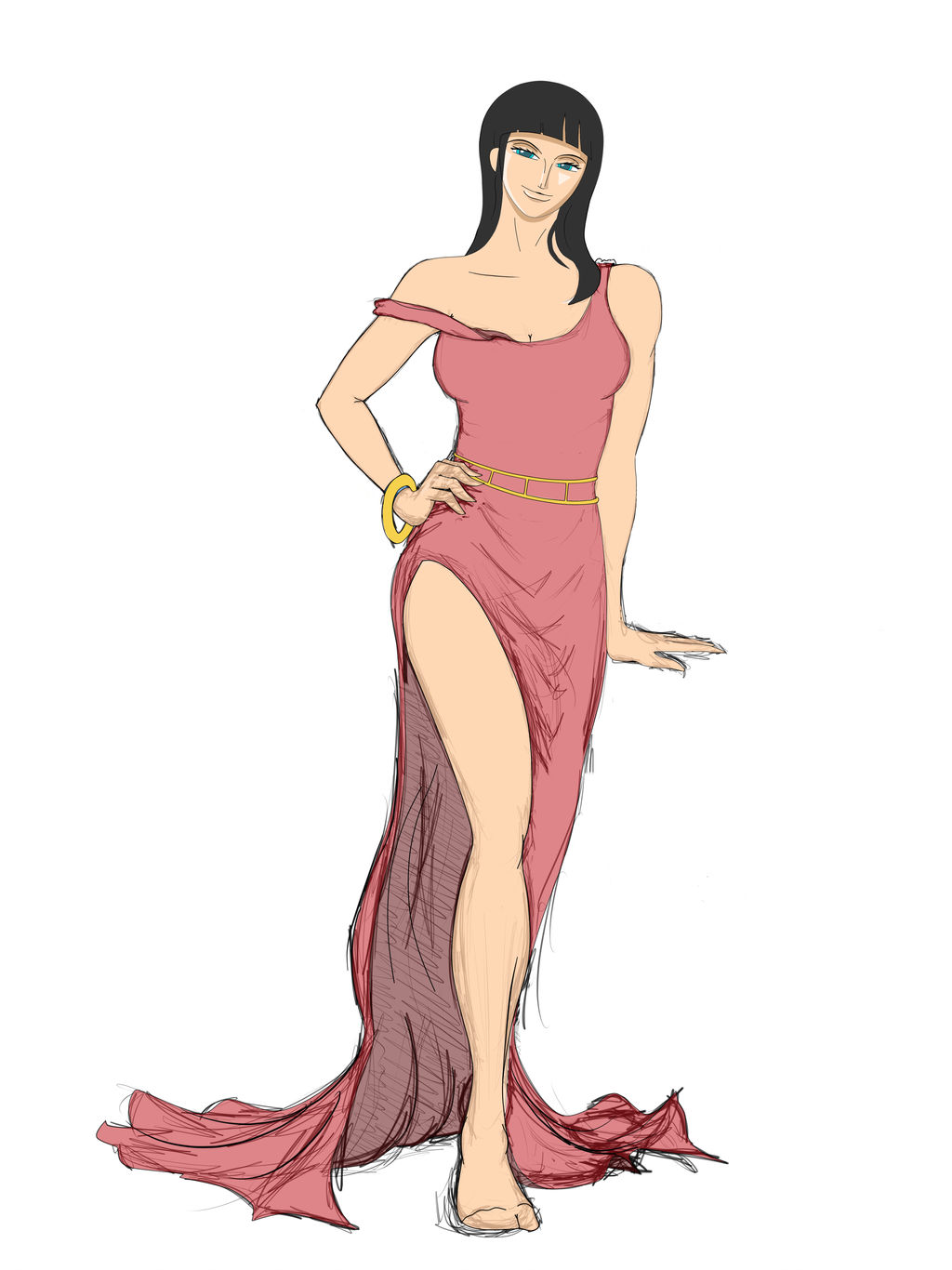 The Lovely Nico Robin part V by geneforson