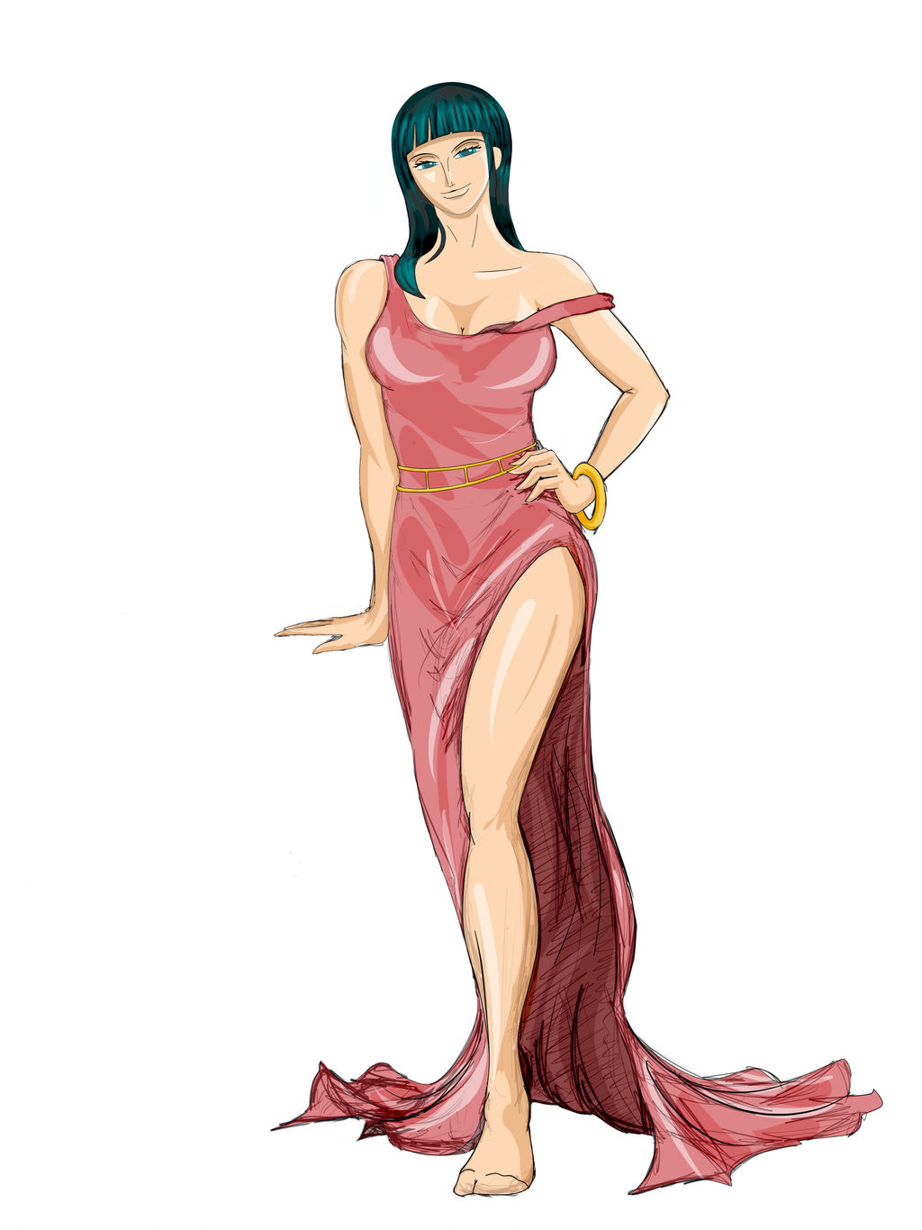 The Lovely Nico Robin part 6 a by geneforson