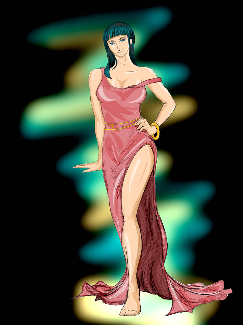 The Lovely Nico Robin part 6 c by geneforson