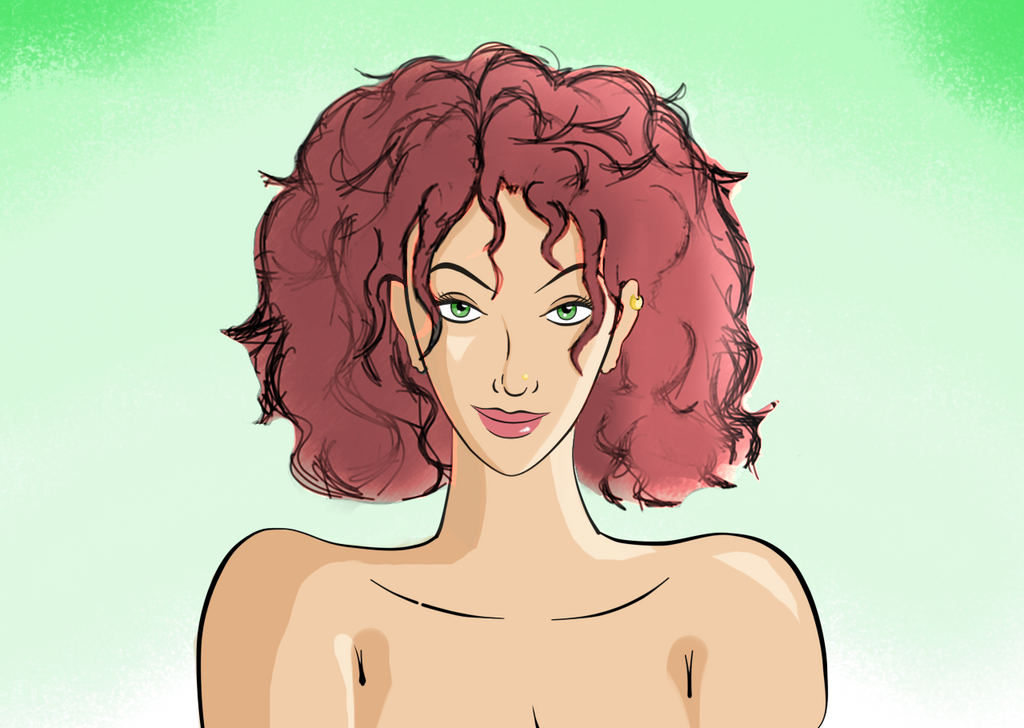 Kayla Green (natural hair) *flipped by geneforson