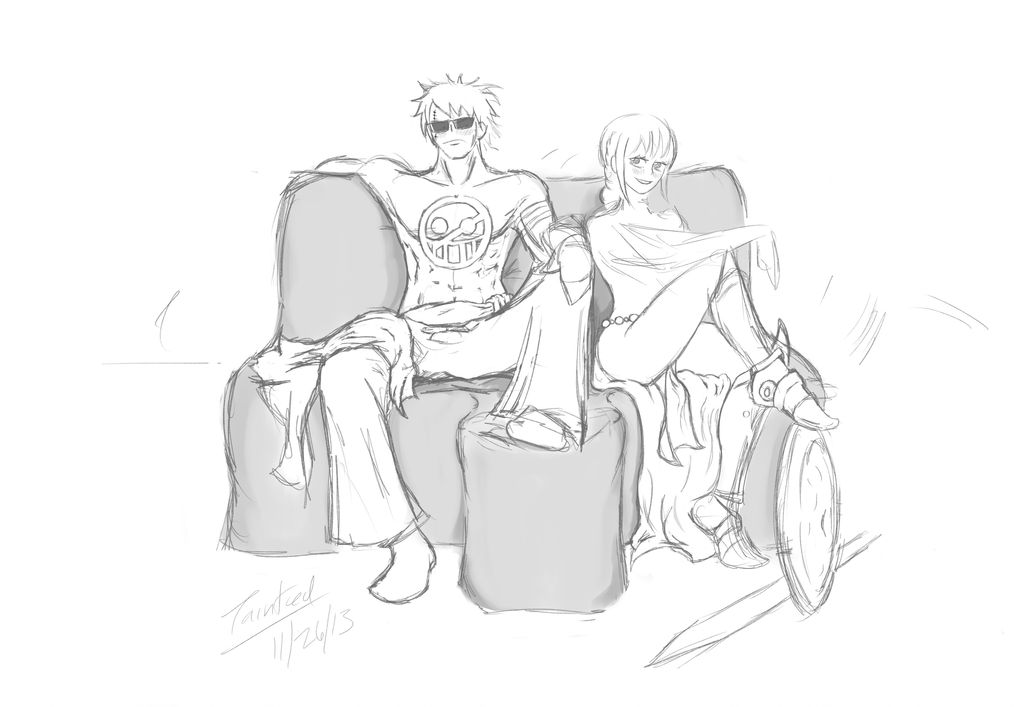 Bellamy and Rebecca ~Bellecca (w/ love sofa) by geneforson