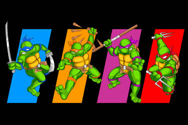 Turtles in Time! by barebalu