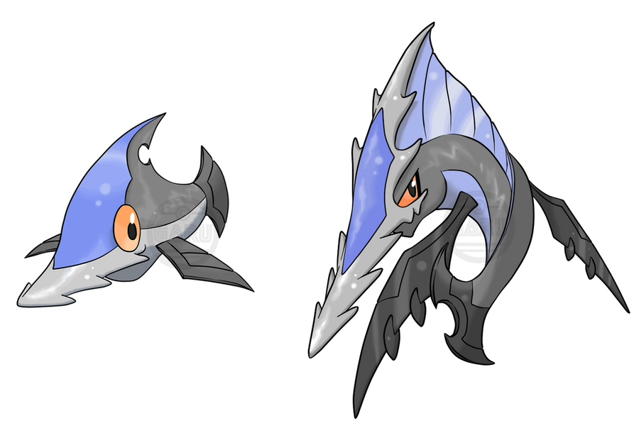 The Sawshark Fakemon by Neliorra on DeviantArt
