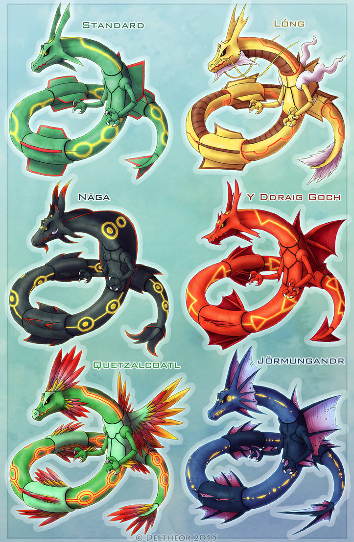 Rayquaza Variations by Deltheor