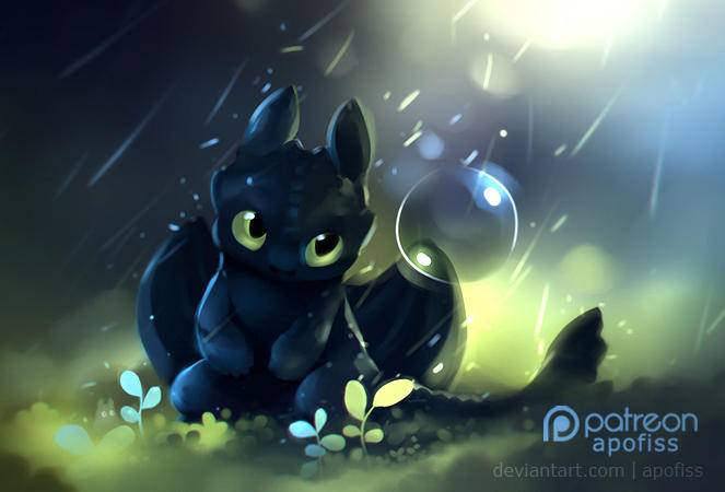 night fury by Apofiss