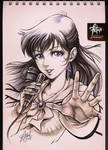 COPIC sketch 78 LYNN MINMEI by FranciscoETCHART