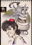 COPIC sketch 80 ALADDIN by FranciscoETCHART