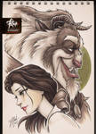 COPIC sketch 82 BEAUTY_BEAST by FranciscoETCHART