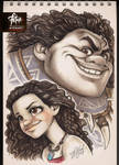 COPIC sketch 83 MOANA_MAUI by FranciscoETCHART