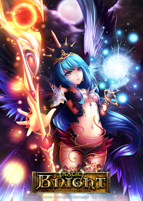 Magic Knight Contest - Horus by Hyanna-Natsu